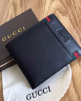 Gucci men's leather wallet