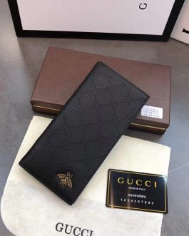 Gucci men's leather wallet