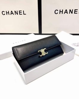 Celine leather wallet