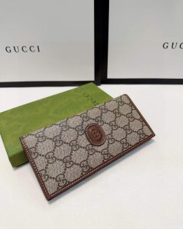 Мужской кожаный кошелек Gucci