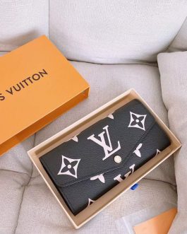 Louis Vuitton leather wallet