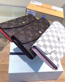 Louis Vuitton leather wallet