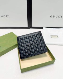 Gucci men's leather wallet