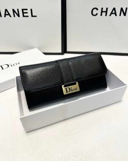 Dior leather wallet