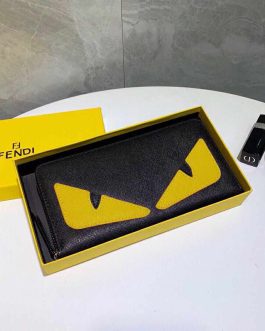 Fendi leather wallet