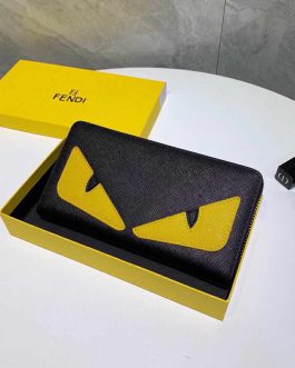 Fendi leather wallet