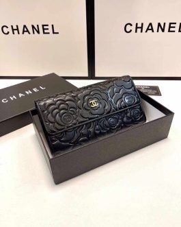 Chanel leather wallet