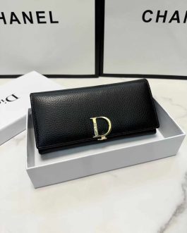 Dior leather wallet