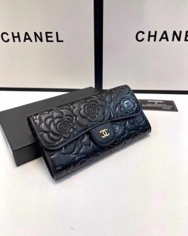 Chanel leather wallet