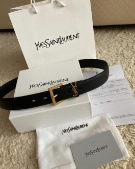 Men's corporate belt, ladies', YSL leather from hand