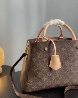 Louis Vuitton Handbag ladies bag, river skin