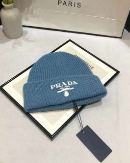 Prada damska ciepła czapka