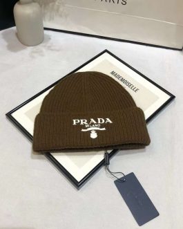 Prada damska ciepła czapka