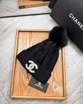 Chanel damska ciepła czapka