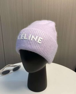 Celine женская теплая шапка