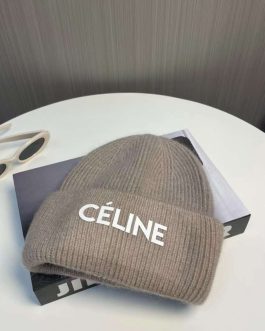 Celine женская теплая шапка