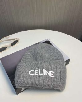 Celine женская теплая шапка