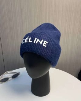 Celine женская теплая шапка