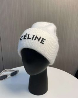 Celine женская теплая шапка