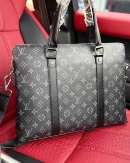 Skorzana męska torba aktówka Louis Vuitton, skóra