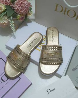 Dior Buty, sandaly klapki, skora