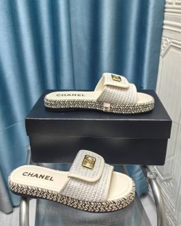 Chanel Buty, sandals flip -flops, score