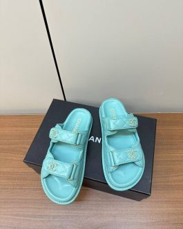 Chanel Buty, Sandale flip -flops, Scor