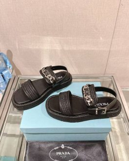 Prada Buty, Sandale flip -flops, Scor