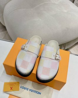 Louis Vuitton Buty, sandaly klapki, skora