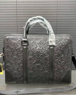 Skorzana męska torba aktówka Louis Vuitton, skóra