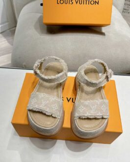 Louis Vuitton Buty, Сандалии флэнк -блоки, счет