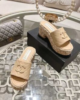 Chanel Buty, sandály převracejí, skóre