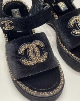 Chanel Buty, sandals flip -flops, score