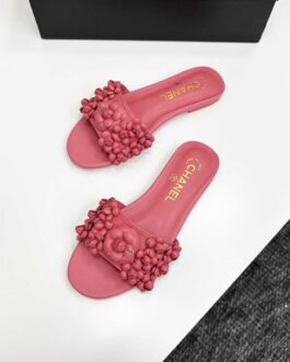 Chanel Buty, sandaly klapki, skora