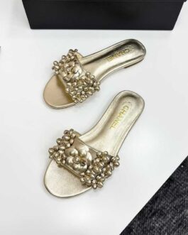 Chanel Buty, Sandale flip -flops, Scor