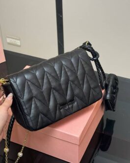 Torebka Miu Miu torba, skóra