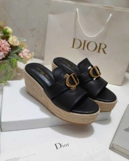 Dior Buty, sandaly klapki, skora