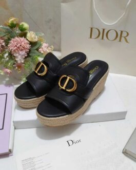 Dior Buty, sandaly klapki, skora