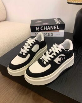 Chanel Sneakersy, trampki, tenisówki, buty, skora