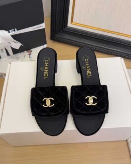 Chanel Buty, sandaly klapki, skora