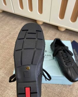 Tenisky Prada, trampki, tenisky, Obuv, skóre