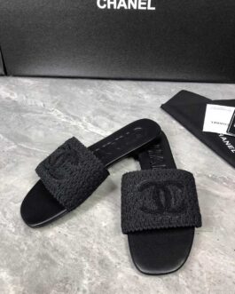 Chanel Buty, sandaly klapki, skora