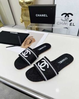 Chanel Buty, sandaly klapki, skora