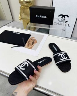 Chanel Buty, sandaly klapki, skora