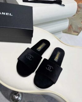 Chanel Buty, sandaly klapki, skora