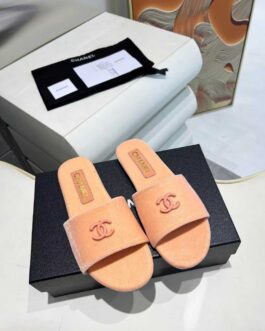 Chanel Buty, sandaly klapki, skora