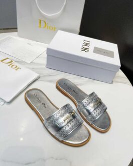 Dior Buty, sandaly klapki, skora
