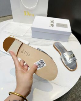 Dior Buty, sandaly klapki, skora