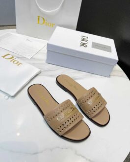 Dior Buty, sandaly klapki, skora