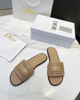 Dior Buty, sandaly klapki, skora